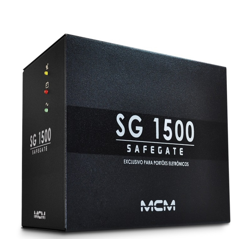 Nobreak SG SAFE GATE 1500  para portão automático MCM 