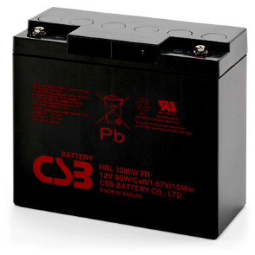 Bateria CSB 12V 20Ah 80W HRL-1280 Longa Vida